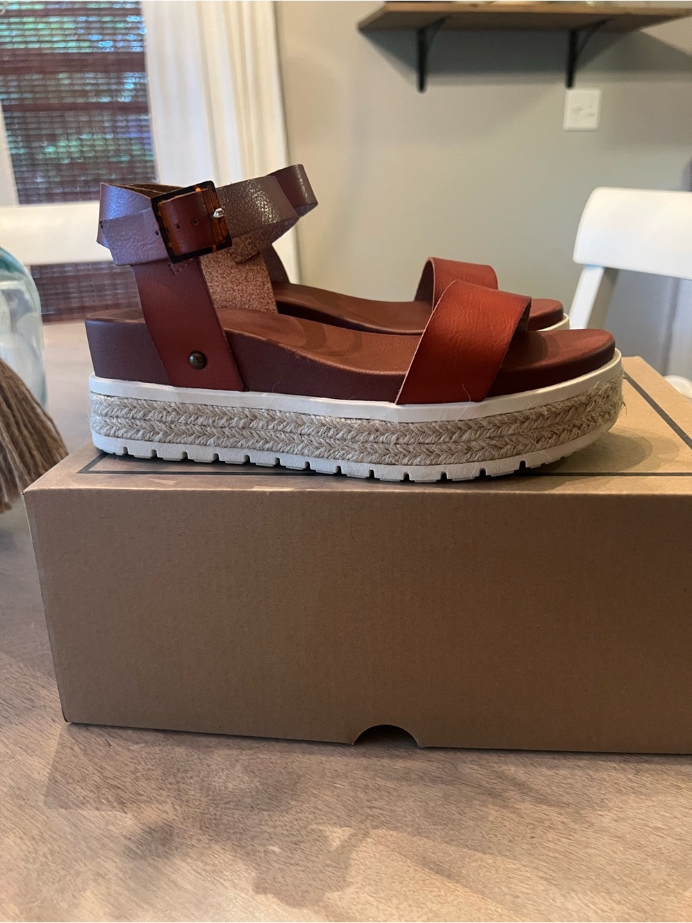 MIA Kiera Platform Espadrille Sandals